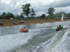 Mayal and Nicole boating at Tinaroo Lake Atherton Tablelands Far North Queensland